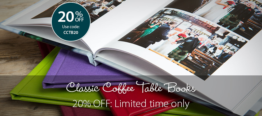 20% OFF Classic Coffee Table Book