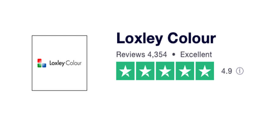 Loxley Colour's TrustPilot